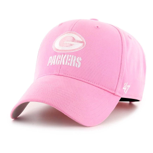 Girls' Green Bay Packers 47 Brand Basic MVP Adjustable Hat Rose
