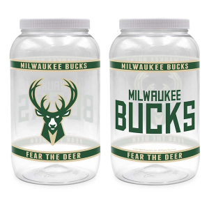 Wincraft Milwaukee Bucks Coin Collector Jar