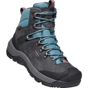 Women's KEEN Revel IV Mid Polar Winter Boots Outdoor 6.5 Magnet/North Atlantic