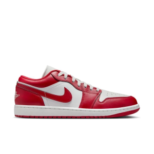 Men's Air Jordan 1 Low Sneakers 10 Regular Summit White/Varsity Red/Summit White