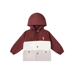 Rylee + Cru Floral Rain Jacket Toddler 2/3T Color Block