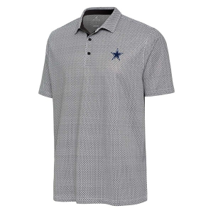 Dallas Cowboys Antigua Intersect Polo 2XLarge White