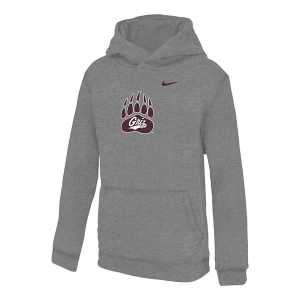 Montana Grizzlies Nike Kids Hoodie Medium Heather Grey