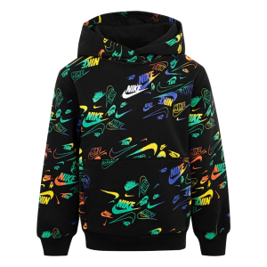 Boys' Nike Sportswear Revealed Hoodie 6 Black