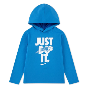 Boys' Nike Multi Graphic Long Sleeve T-Shirt 6Y Light Blue