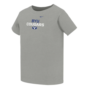 BYU Cougars Nike Team Legend Toddler T-Shirt 3T Heather Grey