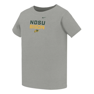 North Dakota State Bison Nike Team Legend Toddler T-Shirt 2T Heather Grey