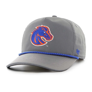 Boise State Broncos 47 Brand Basic Rope Kids' Snapback Hat One Size Grey