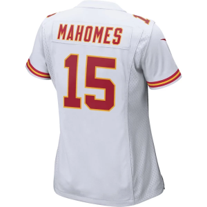 Women's Kansas City Chiefs Patrick Mahomes #15 Nike Game Jersey Small White