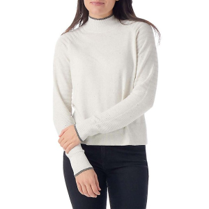 Women's Smartwool Pullover Sweater Edgewood Medium Natural Donegal