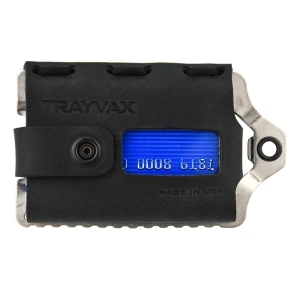 Trayvax Wallets Element Card Holder Raw/Stealth Black