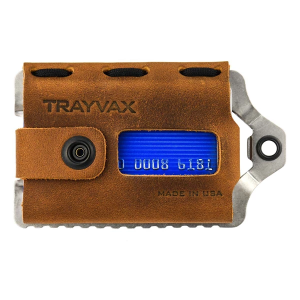 Trayvax Wallets Element Card Holder Raw/Tobacco