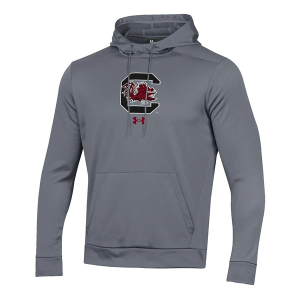 South Carolina Gamecocks Under Armour Hoodie Medium Pitch Grey