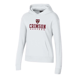 Harvard Crimson Under Armour Women's Hoodie Small White
