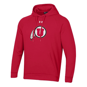 Utah Utes Under Armour Hoodie Medium Red
