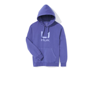 Men's Huk Barb U Hoodie Medium Skipper Blue
