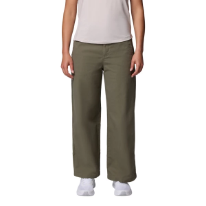Women's Columbia Roc Wide Leg Pants 10 Stone Green