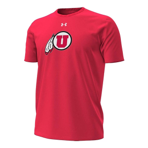 Utah Utes Under Armour Logo T-Shirt 3XLarge Red