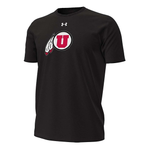 Utah Utes Under Armour Logo T-Shirt 2XLarge Black