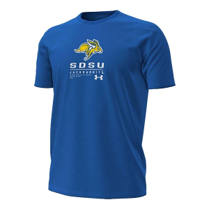 South Dakota State Jackrabbits Under Armour Adrian T-Shirt Medium Royal