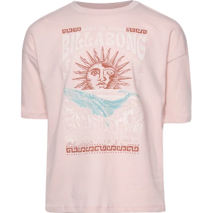Girls' Billabong Bliss Oversized Shirt Small Powder Pink