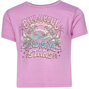 Girls' Billabong Stars In Your Eyes T-Shirt Medium Cyclamen