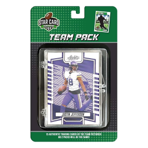 Star Card Surprise Minnesota Vikings Team Trading Card Pack