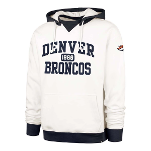 Denver Broncos 47 Brand Skipper Hoodie Medium Navy