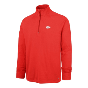 Kansas City Chiefs 47 Brand Forward 1/4 Zip XLarge Red