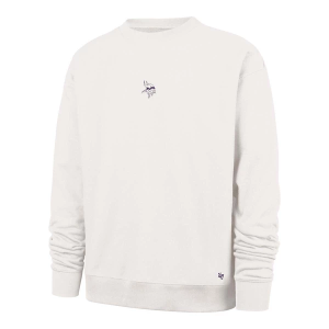 Minnesota Vikings 47 Brand Offside Crewneck 2XLarge Sand