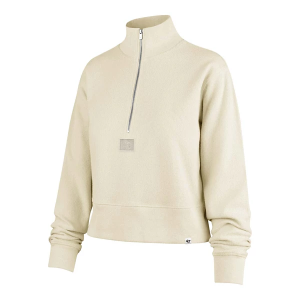 Women's Minnesota Vikings 47 Brand Tranquil 1/4 Zip Medium Mojave