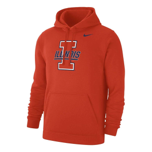 Illinois Fighting Illini Nike Hoodie Small Orange