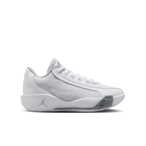 Kids' Jordan Luka .77 "Back To School" Basketball Shoes Big 3.5 Regular White/Grey Fog