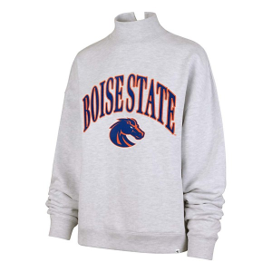 Boise State Broncos 47 Brand Women's Crew Medium Grey Heather