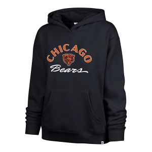 Women's Chicago Bears 47 Brand Whirl Hoodie Medium Navy