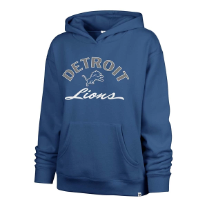 Women's Detroit Lions 47 Brand Whirl Hoodie Large Royal