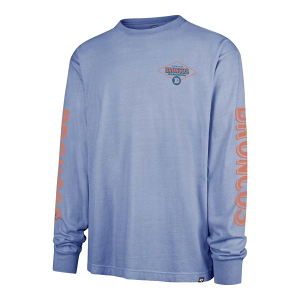 Denver Broncos 47 Brand Ravine Long Sleeve T-Shirt 2XLarge Vapor
