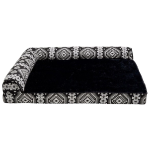 Fur Haven Southwest Kilim Orthopedic Deluxe Chaise Dog Bed
