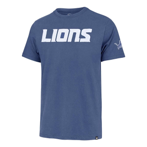 Detroit Lions 47 Brand Fieldhouse T-Shirt Medium Royal