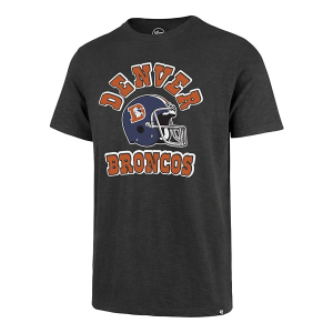 Denver Broncos 47 Brand Comeback T-Shirt XLarge Charcoal