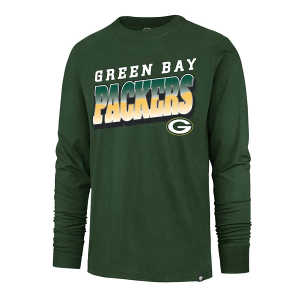 Green Bay Packers 47 Brand Polished Long Sleeve T-Shirt 2XLarge Green