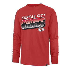 Kansas City Chiefs 47 Brand Polished Long Sleeve T-Shirt Large Red