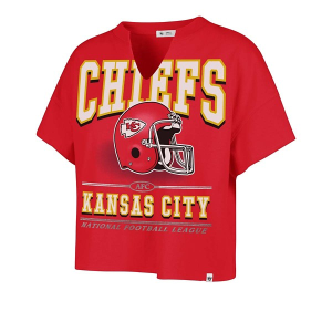 Women's Kansas City Chiefs 47 Brand Elation T-Shirt Large Red