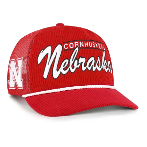 Nebraska Cornhuskers 47 Brand Double Header Adjustable Hat One Size Red