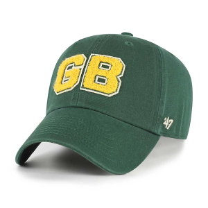 Women's Green Bay Packers 47 Brand Zoey Clean Up Adjustable Hat One Size Green