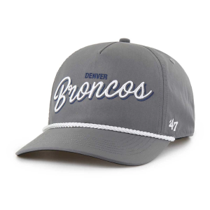 Denver Broncos 47 Brand Fairway Adjustable Hat One Size Grey