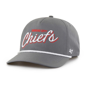 Kansas City Chiefs 47 Brand Fairway Adjustable Hat One Size Grey