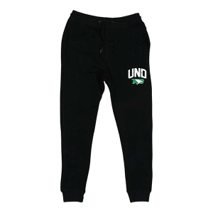 North Dakota Fighting Hawks Range Wally Joggers XLarge Black