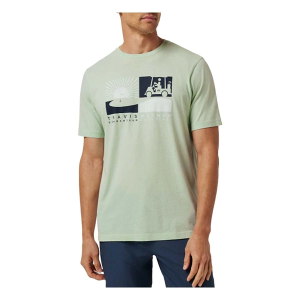 Men's TravisMathew Player Parking T-Shirt Small Aqua