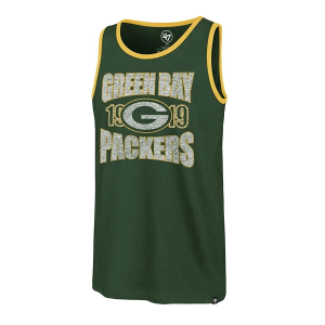 47 Brand Green Bay Packers Upload Tank